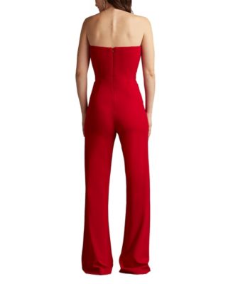 Sirota Center-Front Ruffle Jumpsuit