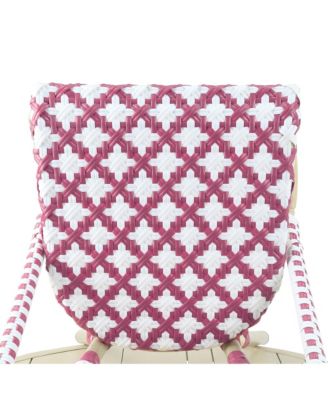 Quade Aluminum and PE Wicker Patio Dining Chairs, Set of 2