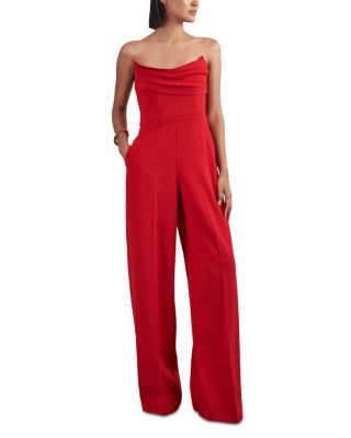 Structured Bandeau Jumpsuit