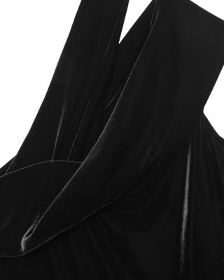 Daria Velvet One Shoulder Jumpsuit