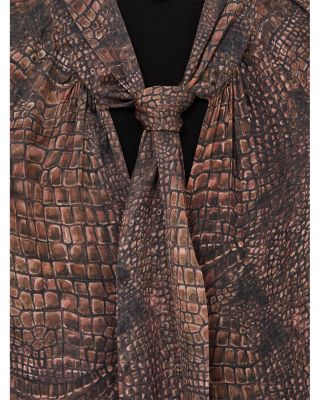 Naomi Animal Print Blouse