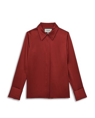 Ameira Silk Satin Shirt