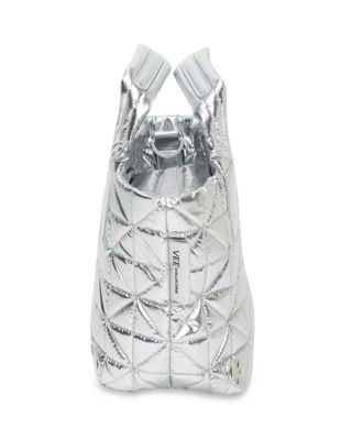 Vee Mini Quilted Nylon Tote 