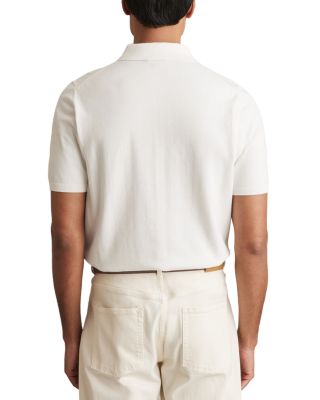 Finch Half Button Cotton Polo Shirt