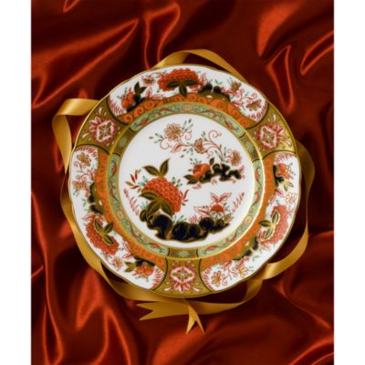 Golden Peony Accent Plate