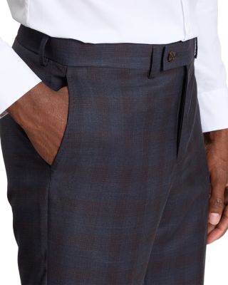 Wright Plaid Modern Fit Suit Pants