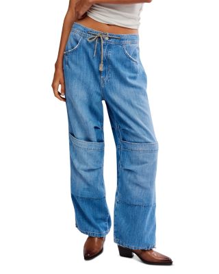 Logan Cinched Cargo Jeans in Harper