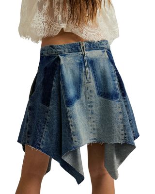 Wild River Denim Handkerchief Skirt
