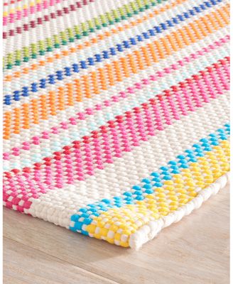 Dash  Albert by Annie Selke Summer Stripe Indoor/Outdoor DA1631 Area Rug, 10'0"x14'0"