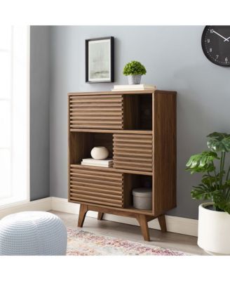Render Three-Tier Display Storage Cabinet Stand