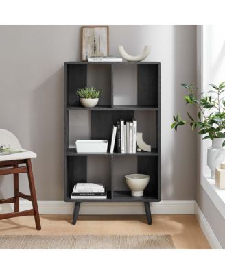 Transmit 5 Shelf Wood Grain Bookcase