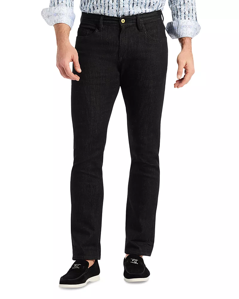 Robert Graham Feragen Classic Fit Jeans in Black