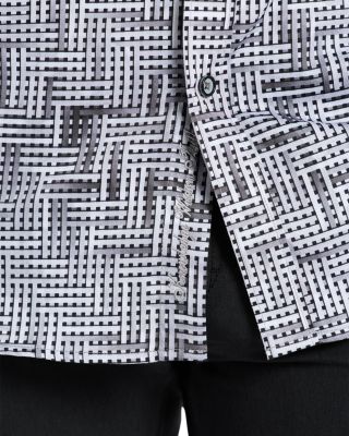 Berkley Long Sleeve Printed Woven Shirt