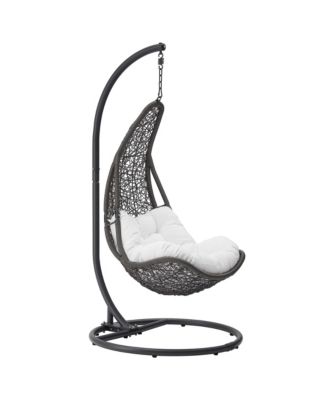 Abate Wicker Rattan Outdoor Patio Swing Chair