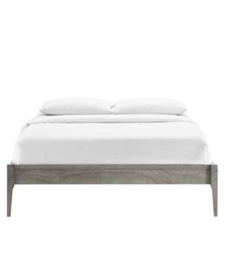 June Wood Platform Bed Frame