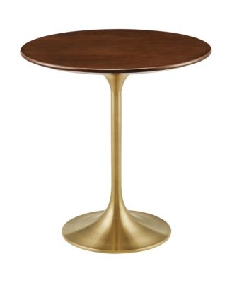 Lippa Round Wood Side Table