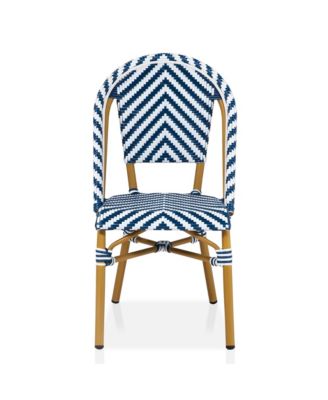 Conway Aluminum and Resin Wicker Outdoor Dining Chair