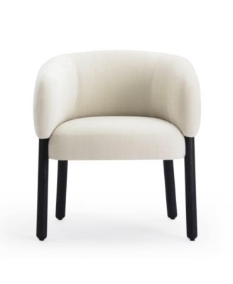 Foxy Performance Textured Fabric Accent Chair