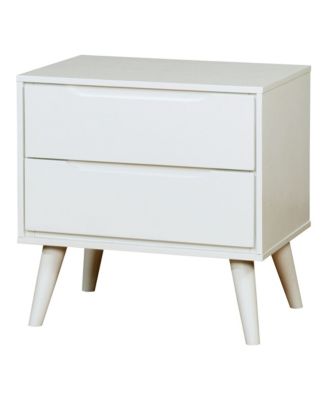 Presley Solid Wood 2-Drawer Nightstand