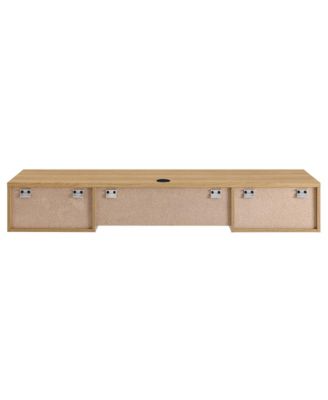 Render Wall Mount Wood Office Desk