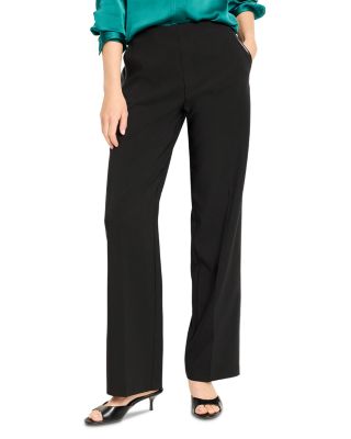 Lenox Wide Leg Sleek Stretch Tuxedo Pants