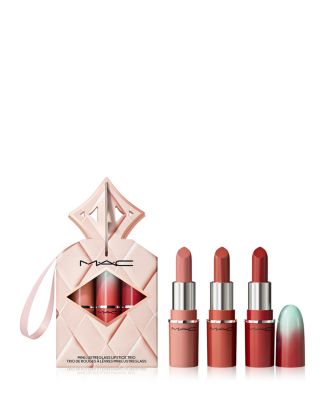 M·A·C Wildest Gleams Mini Lustreglass Lipstick Trio - Nudes