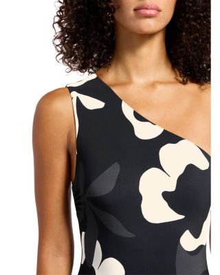 One Shoulder One Piece Swimsuit