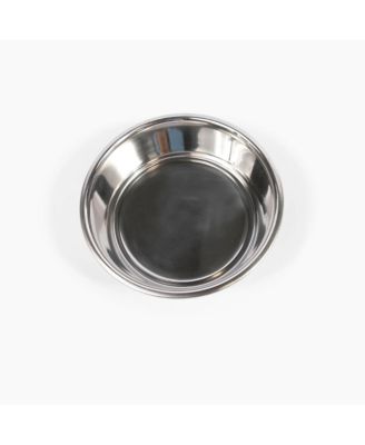Small Bronze Pet Feeder, 1 Pint Bowls
