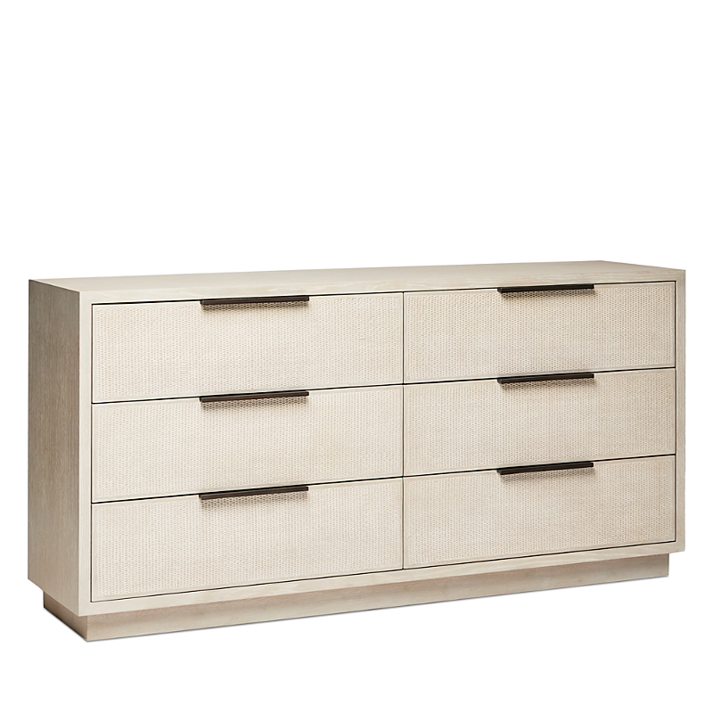 Interlude Home Holmes 6 Drawer Chest In Neutral