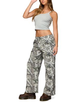 Camo Straight Leg Sweatpants