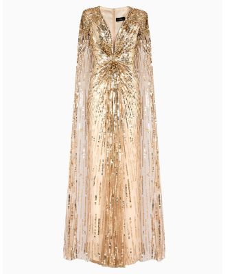 Gold Rush Sequin-Embellished Gown