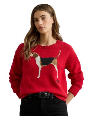 Intarsia Knit Dog Sweater
