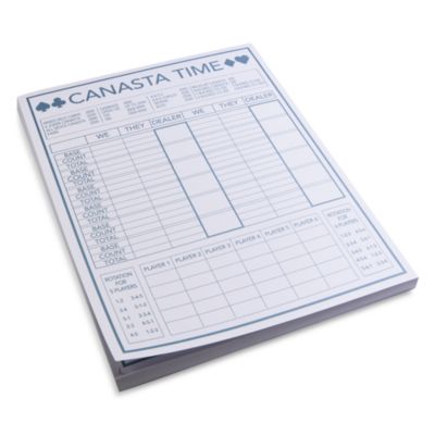 Canasta Score Pad