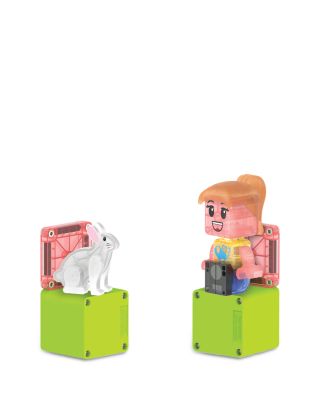 Pet Playhouse Magnetic Construction Set, 50-Piece - Ages 3+