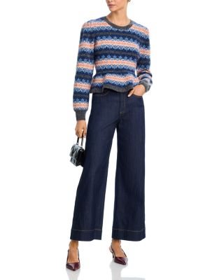 Evelyn Wool Blend Crewneck Sweater