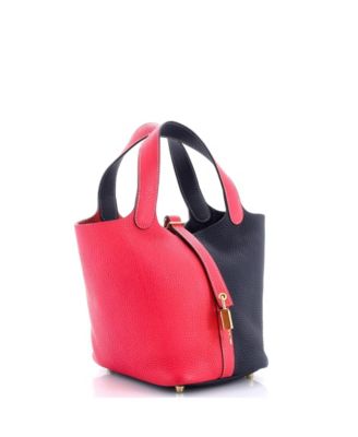 PM Casaque Picotin Lock Bag Clemence