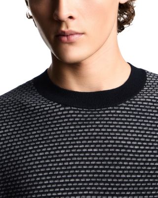 Virgin Wool Jacquard Sweater