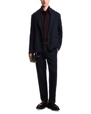 Jacquard Jersey Regular Fit Blazer