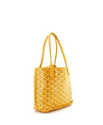 Mini Anjou Reversible Tote Coated Canvas