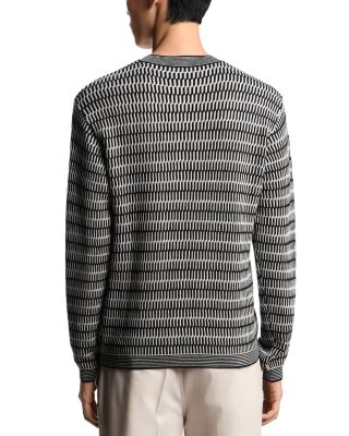 Jacquard Virgin Wool Sweater