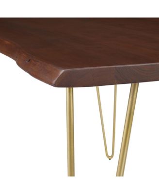 Ardor 60" Live Edge Acacia Wood Acacia Wood Dining Table