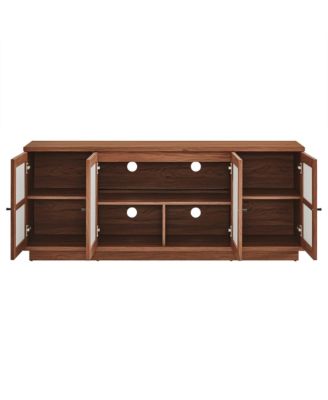 Capri 63" Wood Grain TV Console