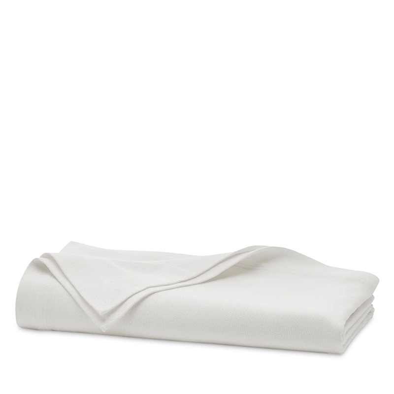 Boll & Branch Essential Bed Blanket, Full/queen In White