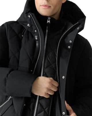 Werner Quilted Down Parka with Removable Bib