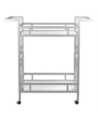 Wyve Steel Frame 2-Shelf Serving Cart