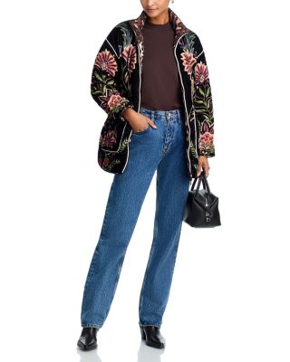 Reversible Marvelous Garden Puffer Jacket