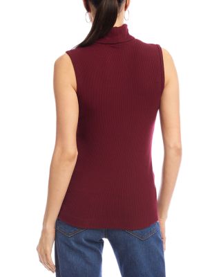 Ribbed Turtleneck Tank