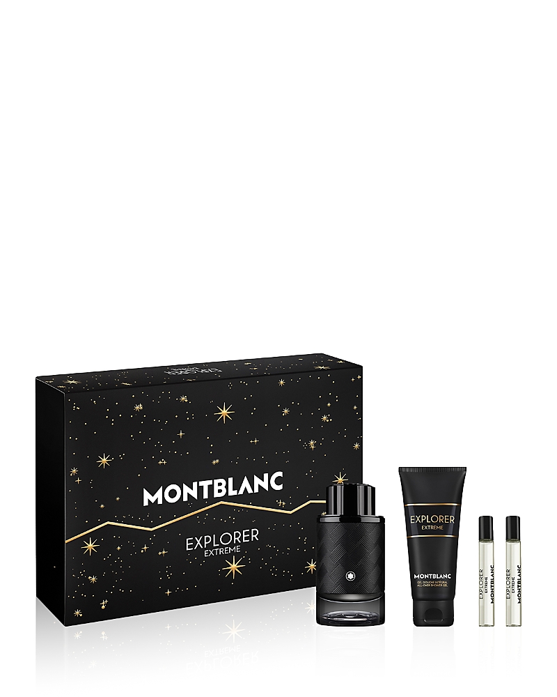 Montblanc Explorer Extreme Parfum Gift Set In Black