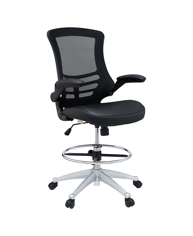 Photos - Computer Chair Modway Attainment Vinyl Drafting Chair 6F-A192-8DEA2643D552