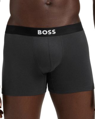 One Cotton Blend Boxer Briefs, Pack of 3